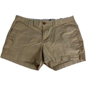 Old Navy 6 Shorts Tan Chino 32" X 3" Casual Mini